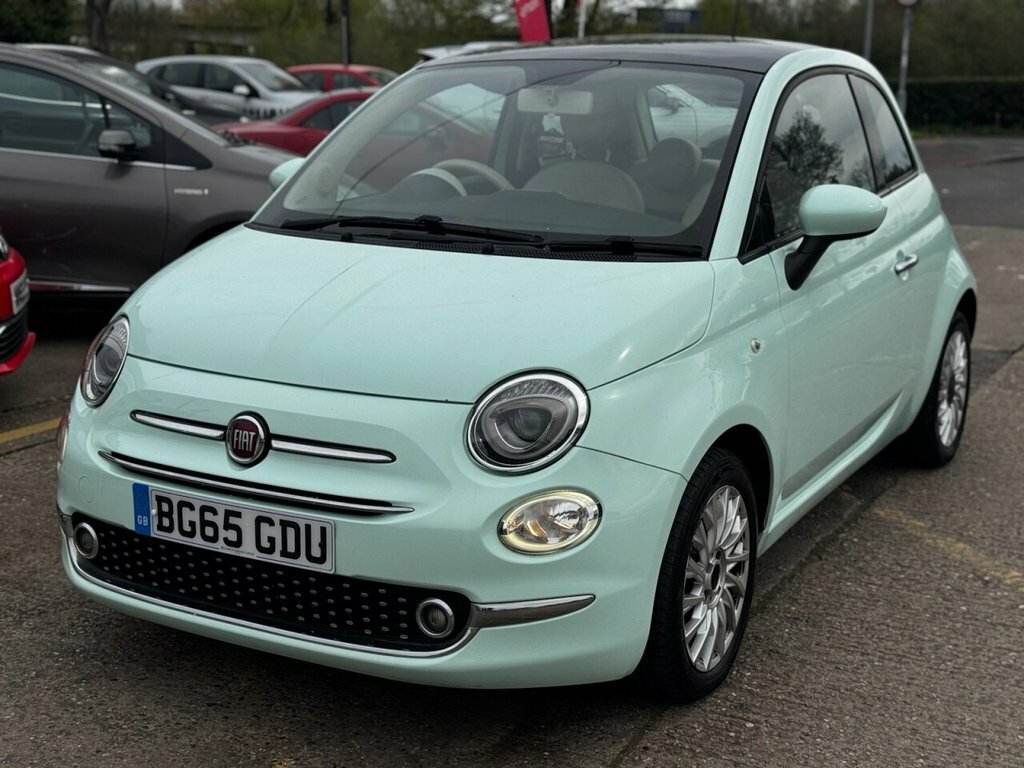 Fiat 500 1.2L Lounge BG65GDU Green #4