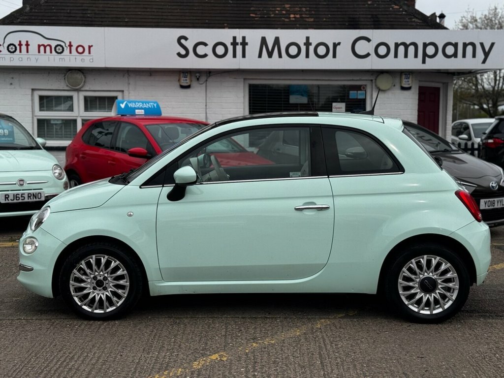 Fiat 500 1.2L Lounge BG65GDU Green #5