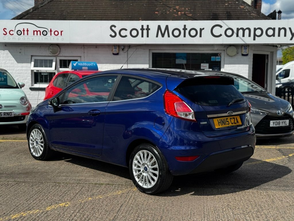 Ford Fiesta 1L Titanium HN15CZA Blue #2