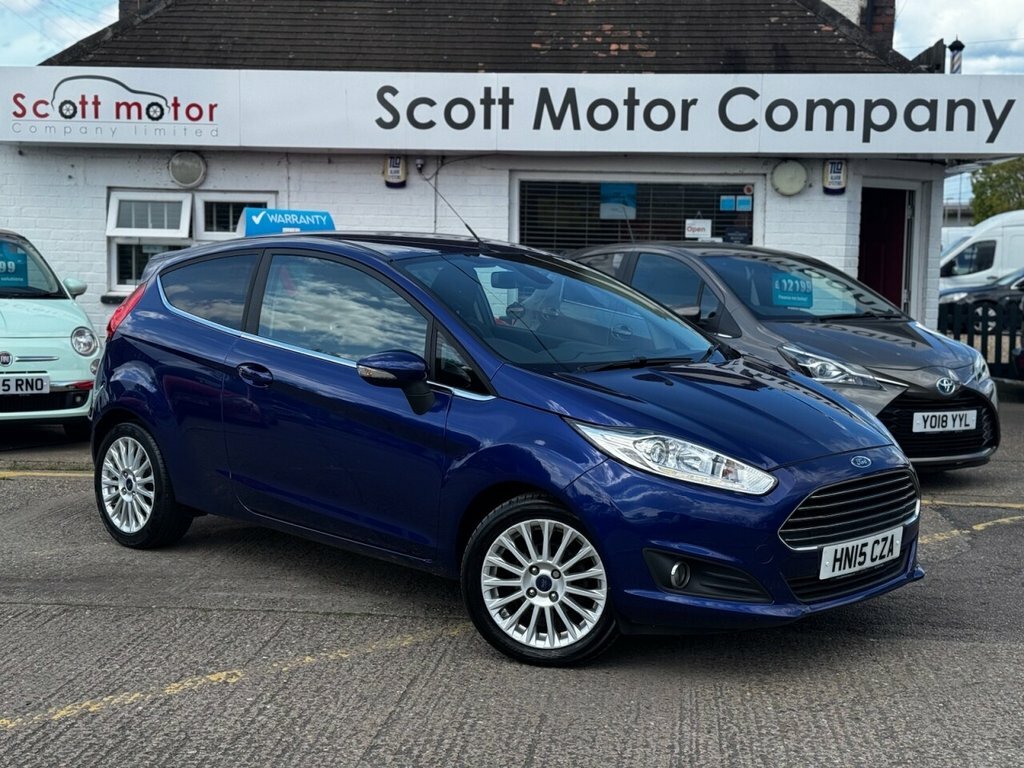 Ford Fiesta 1L Titanium HN15CZA Blue