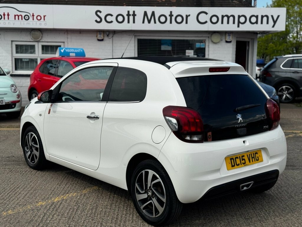 Peugeot 108 1.2L Roland Garros DC15VHG White #2