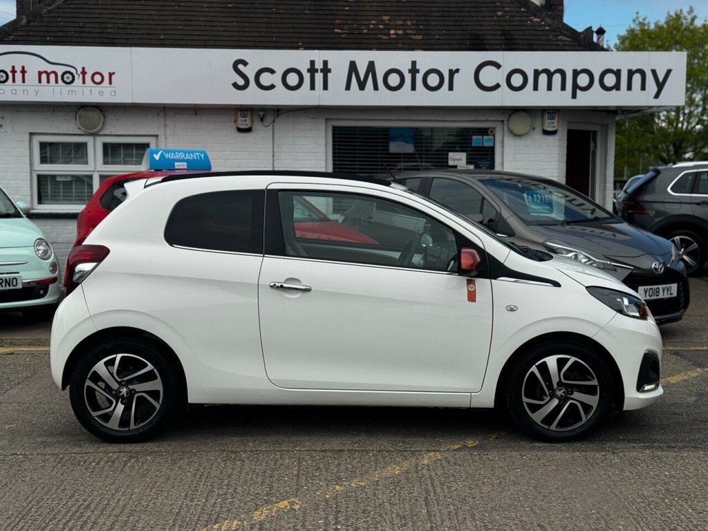 Peugeot 108 1.2L Roland Garros DC15VHG White #6