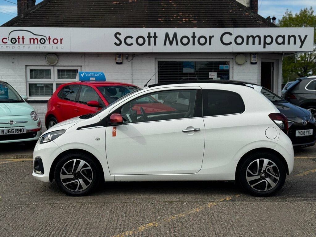 Peugeot 108 1.2L Roland Garros DC15VHG White #5