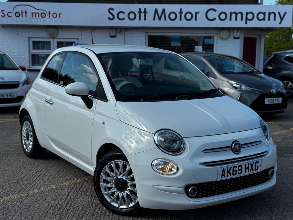 Fiat 500 1.2L Lounge White