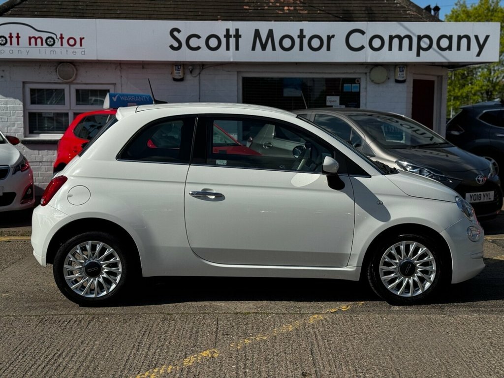 Fiat 500 1.2L Lounge AK69HXG White #6