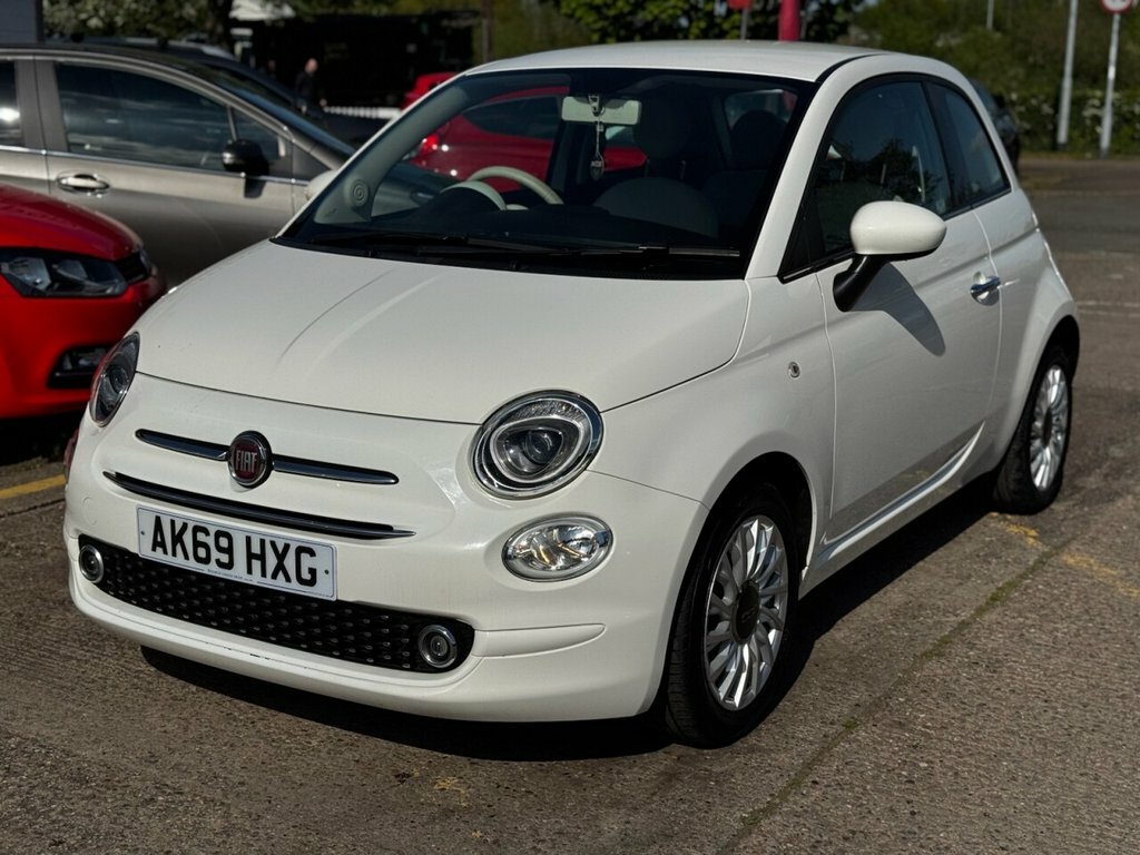 Fiat 500 1.2L Lounge AK69HXG White #4