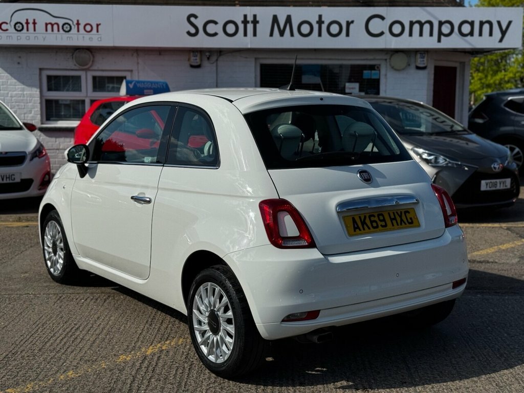 Fiat 500 1.2L Lounge AK69HXG White #2