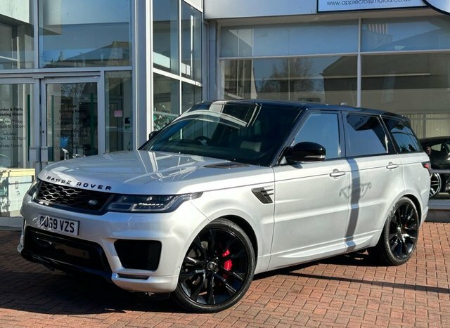 Land Rover Range Rover Sport 3.0 P400 Mhev Hst OU69VZS Silver #4