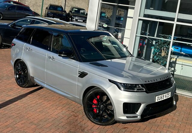 Land Rover Range Rover Sport 3.0 P400 Mhev Hst OU69VZS Silver #6