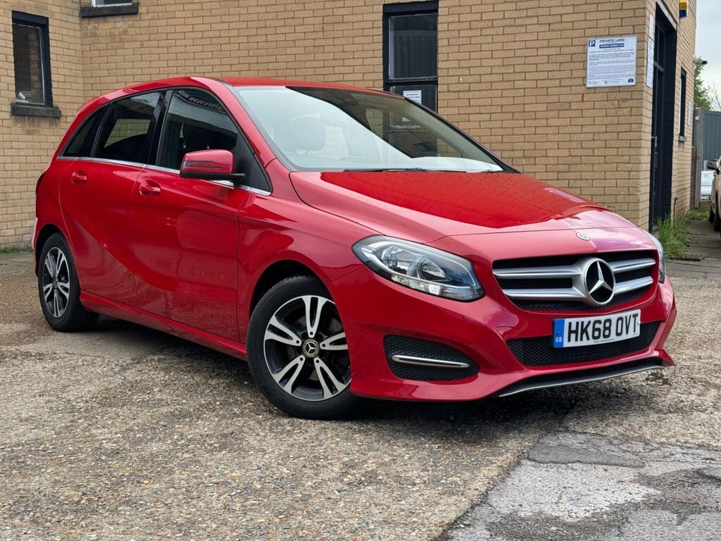 Mercedes-Benz B Class 1.6L Se Red