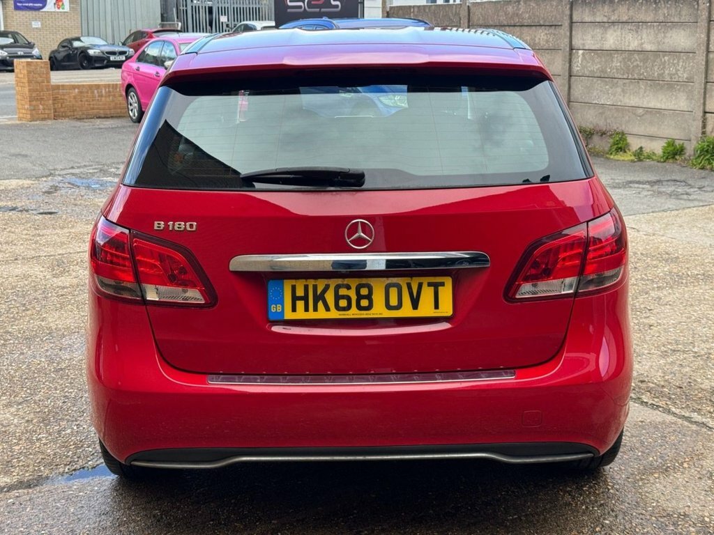 Mercedes-Benz B Class 1.6L Se HK68OVT Red #4
