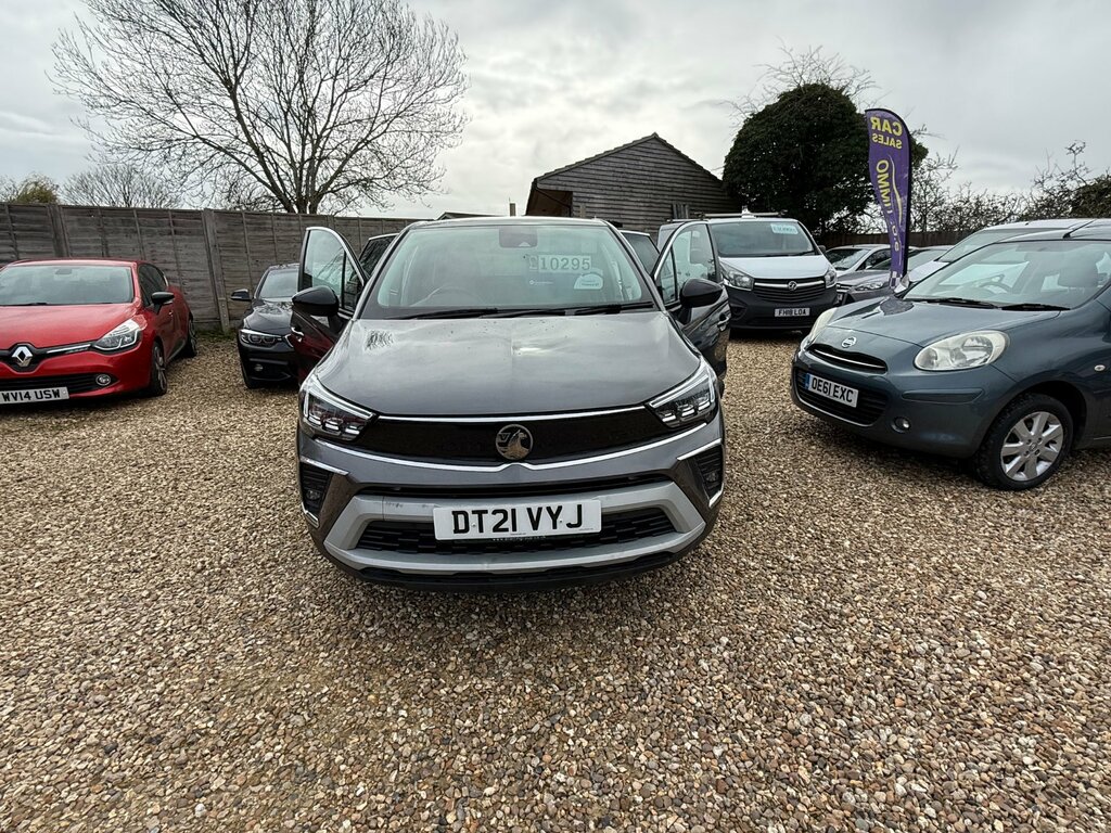 Vauxhall Crossland 1.2 Turbo Elite Nav Suv Euro 6 DT21VYJ Grey #3