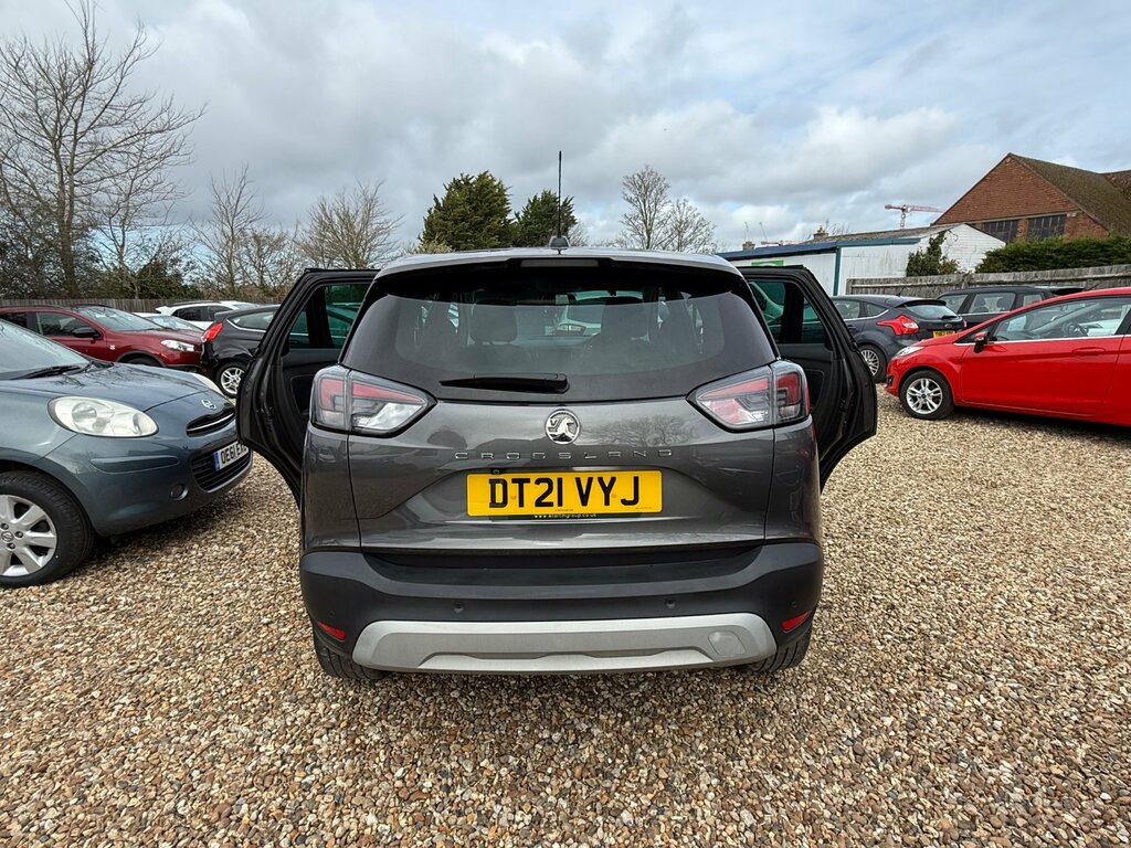 Vauxhall Crossland 1.2 Turbo Elite Nav Suv Euro 6 DT21VYJ Grey #4