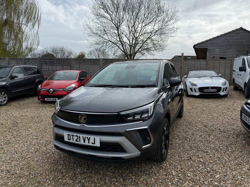 Vauxhall Crossland 1.2 Turbo Elite Nav Suv Euro 6 DT21VYJ Grey #2