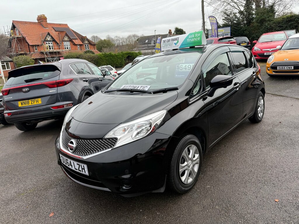 Nissan Note Hatchback OU64LZH Black #2