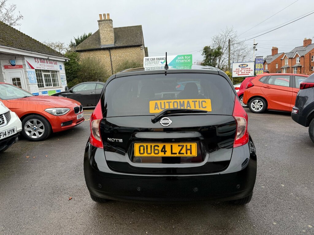 Nissan Note Hatchback OU64LZH Black #5