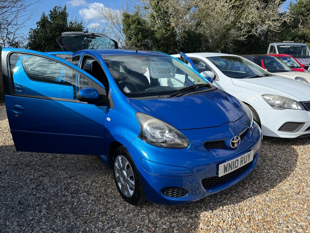Toyota Aygo 1.0 Vvt-i Blue Hatchback Euro 4 Blue #5