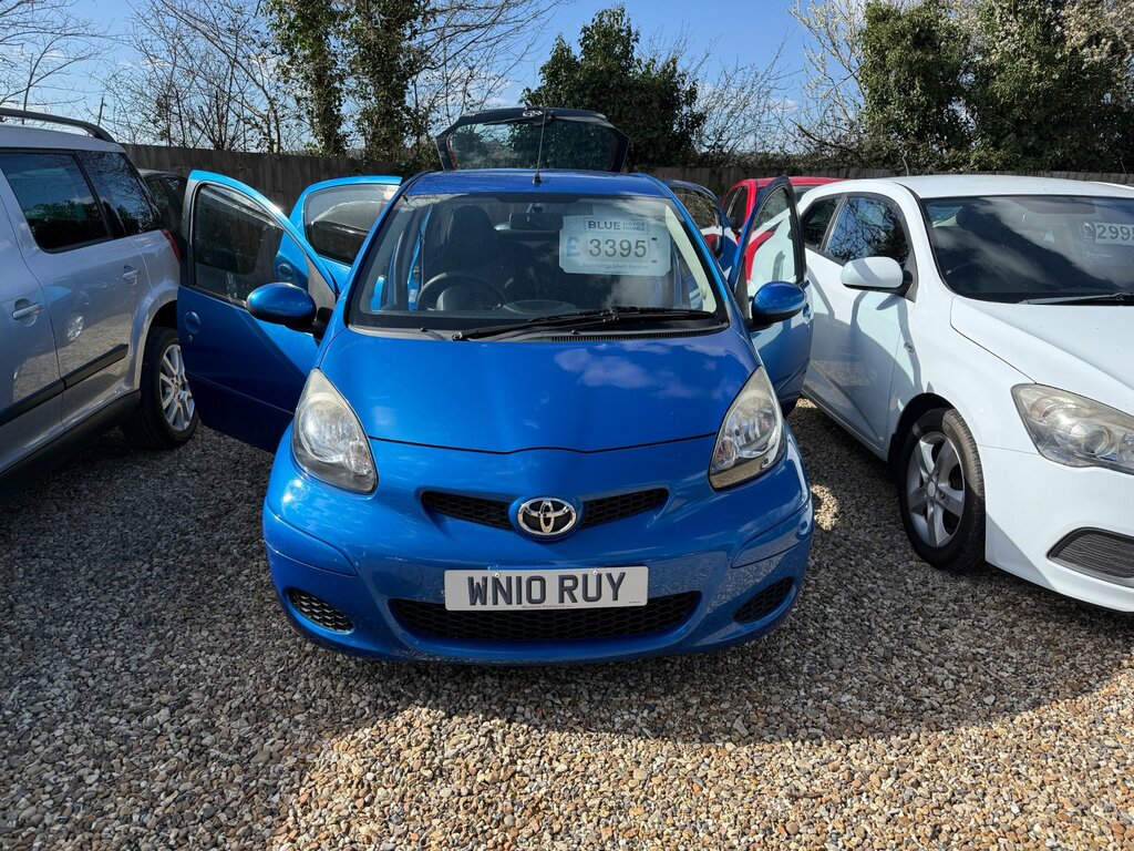 Toyota Aygo 1.0 Vvt-i Blue Hatchback Euro 4 Blue #6