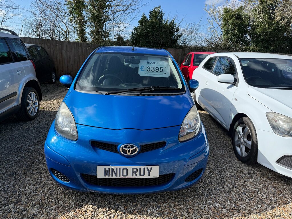Toyota Aygo 1.0 Vvt-i Blue Hatchback Euro 4 Blue #2