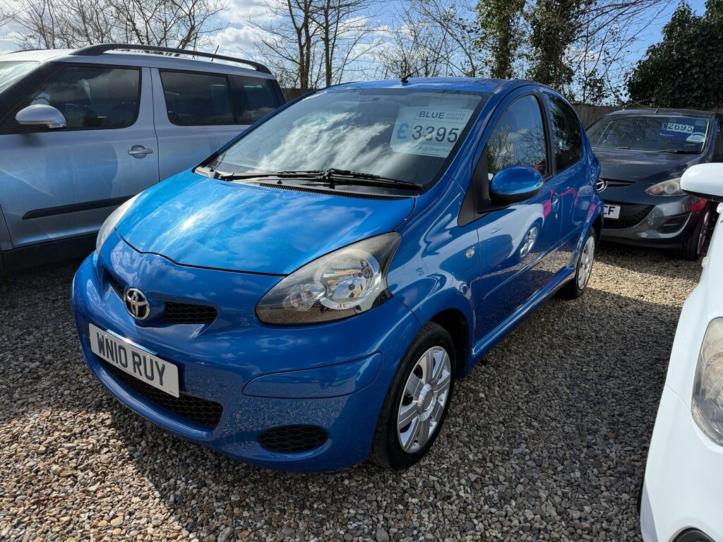 Toyota Aygo 1.0 Vvt-i Blue Hatchback Euro 4 Blue #3