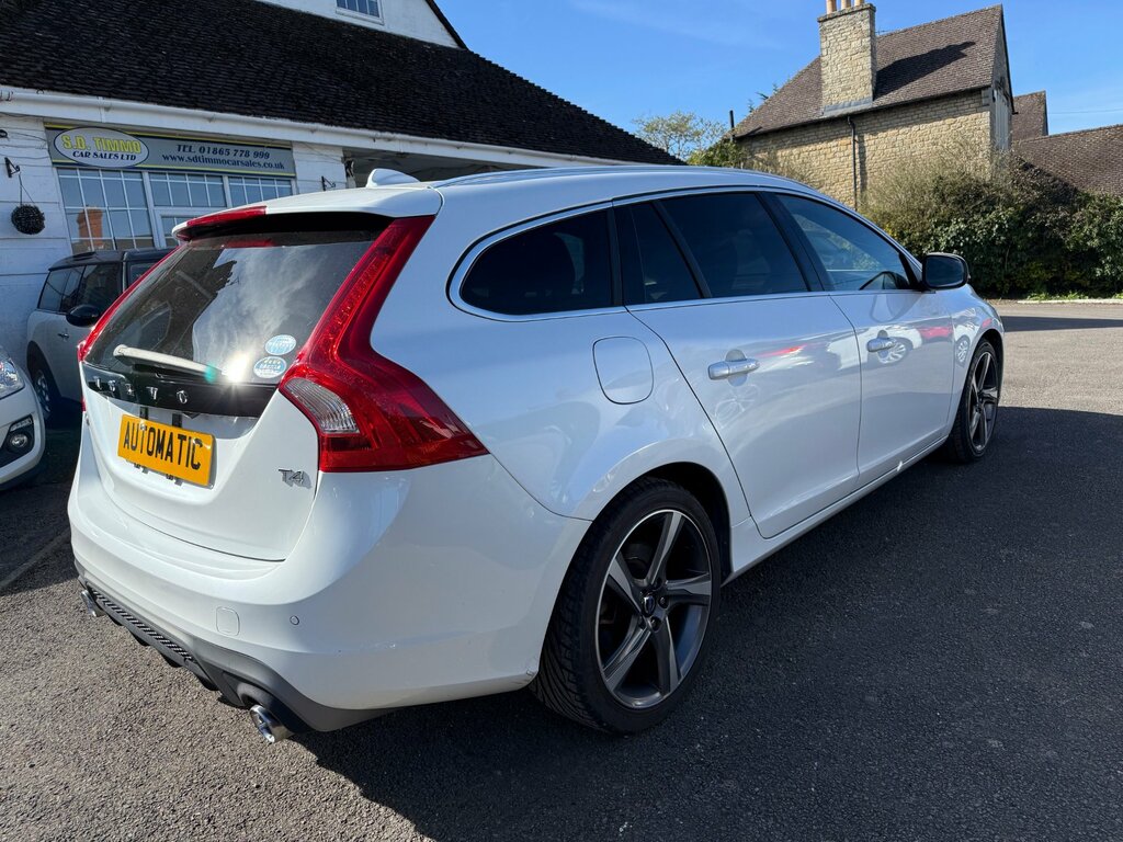 Volvo V60 1.6 T4 Se Lux Estate Powershift Euro 5 AU65EBK White #4