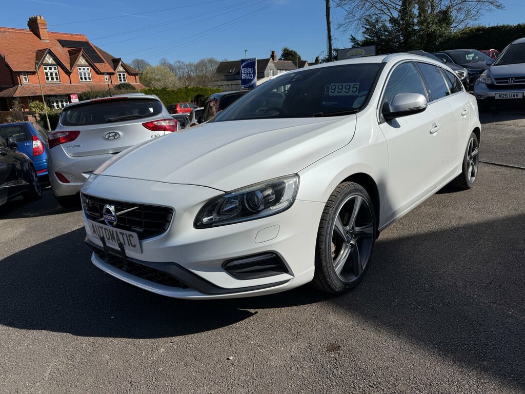 Volvo V60 1.6 T4 Se Lux Estate Powershift Euro 5 AU65EBK White #3
