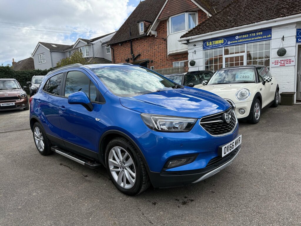 Vauxhall Mokka X 1.6I Design Nav Suv Euro 6 Ss Blue