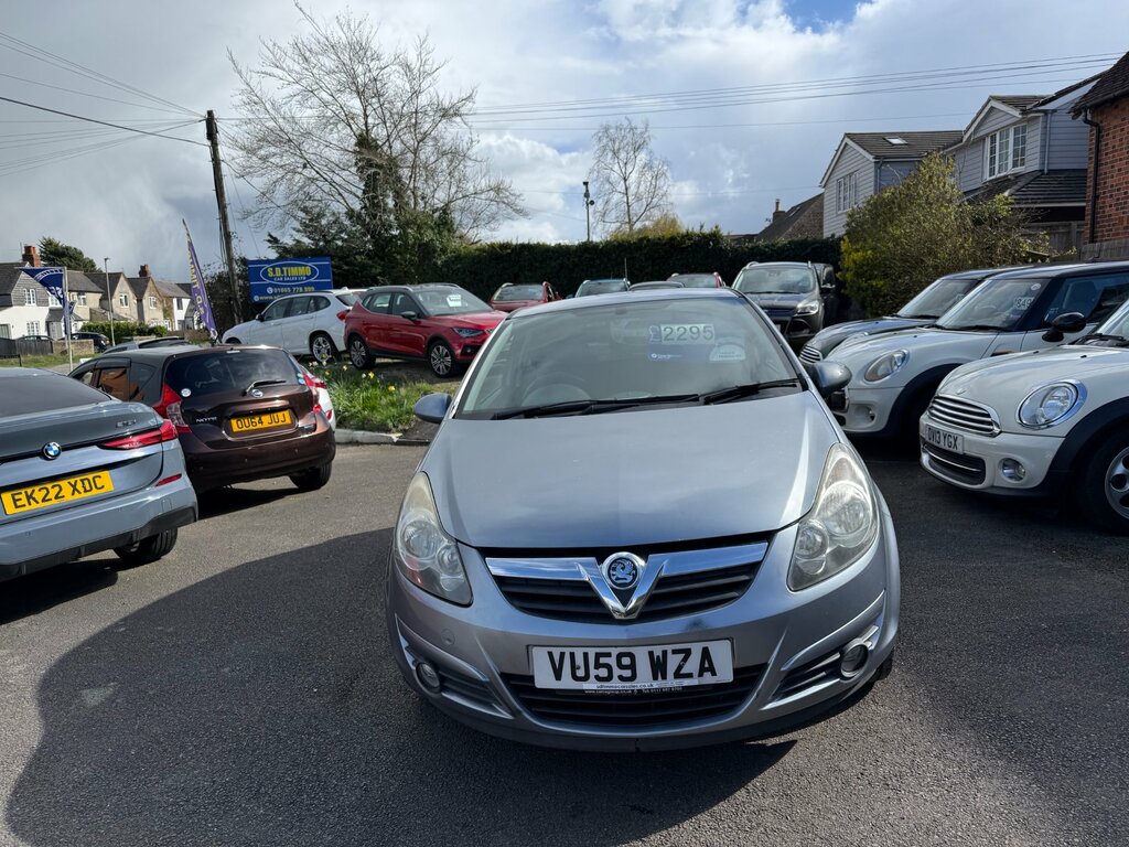 Vauxhall Corsa 1.2I 16V Sxi Hatchback 146 Gkm VU59WZA Silver #2