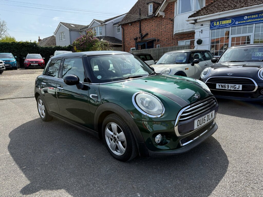 Mini Hatch Hatchback Green