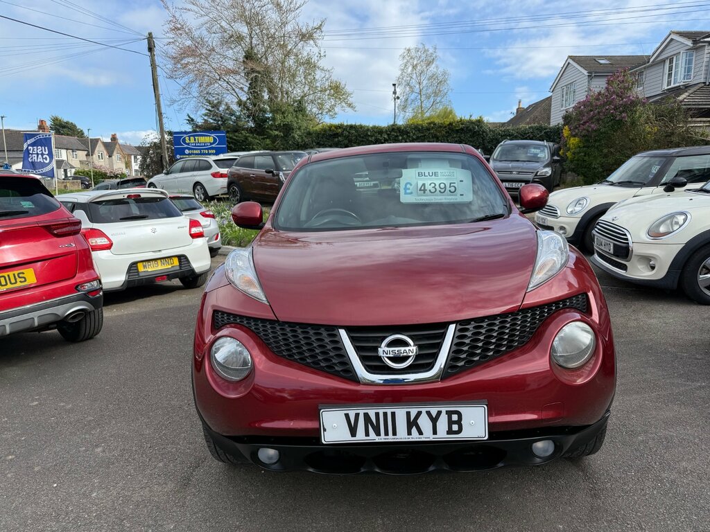 Nissan Juke 1.6 Acenta Suv Euro 5 117 Ps VN11KYB Red #3