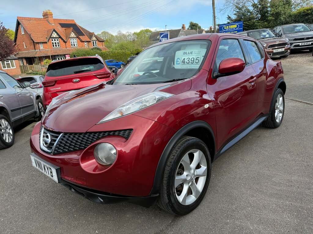 Nissan Juke 1.6 Acenta Suv Euro 5 117 Ps VN11KYB Red #4