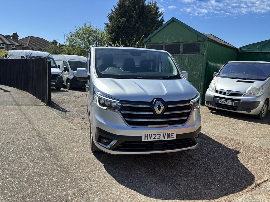 Renault Trafic 2.0 Sl28 Blue Dci 150 Sport Panel Van My22 2023 HV23VWE Grey #2