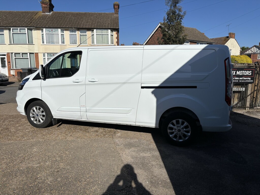 Ford Transit Custom 2.0 Transit Custom Limited Van 300 L2 2.0L Ecoblue MM73CWX White #3