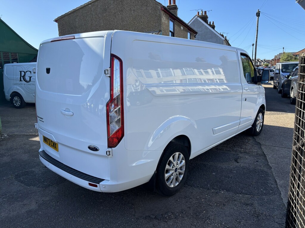 Ford Transit Custom 2.0 Transit Custom Limited Van 300 L2 2.0L Ecoblue MM73CWX White #5