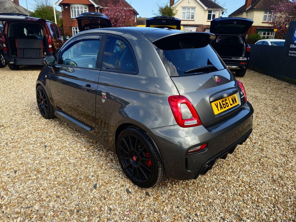 Abarth 595 1.4 T-jet Competizione Euro 6 YA66LWW Grey #4