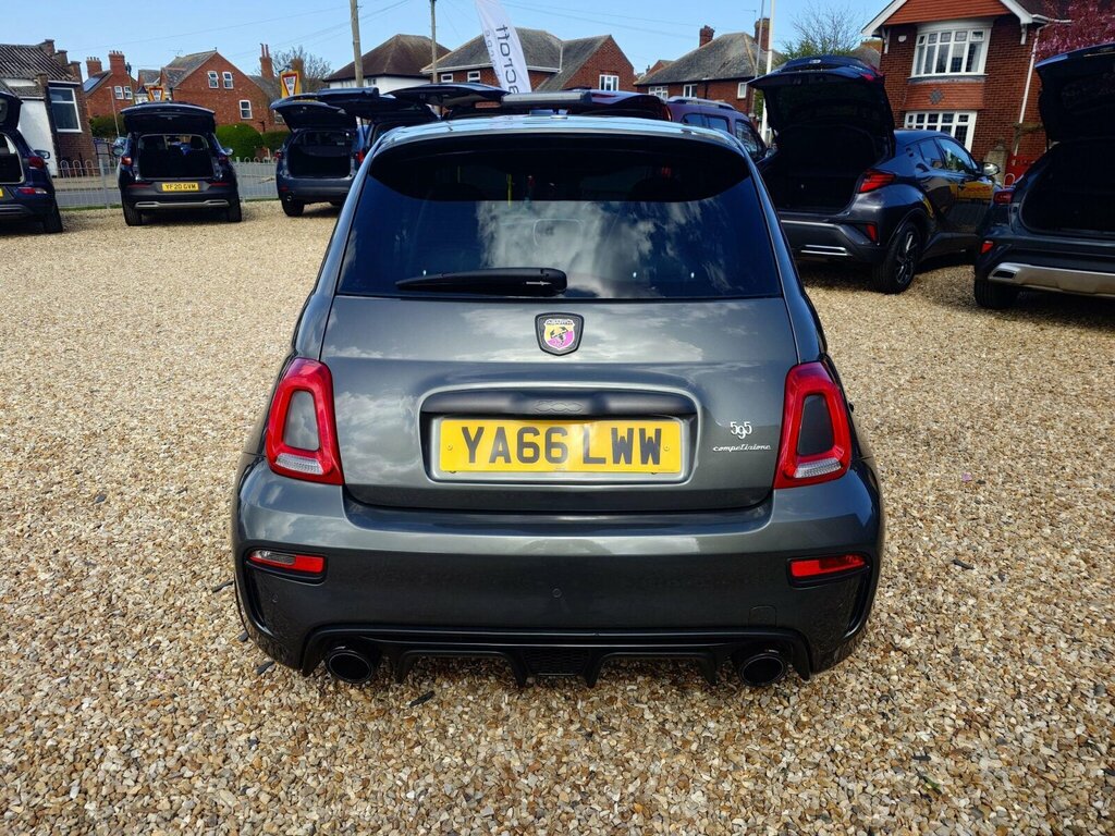 Abarth 595 1.4 T-jet Competizione Euro 6 YA66LWW Grey #5