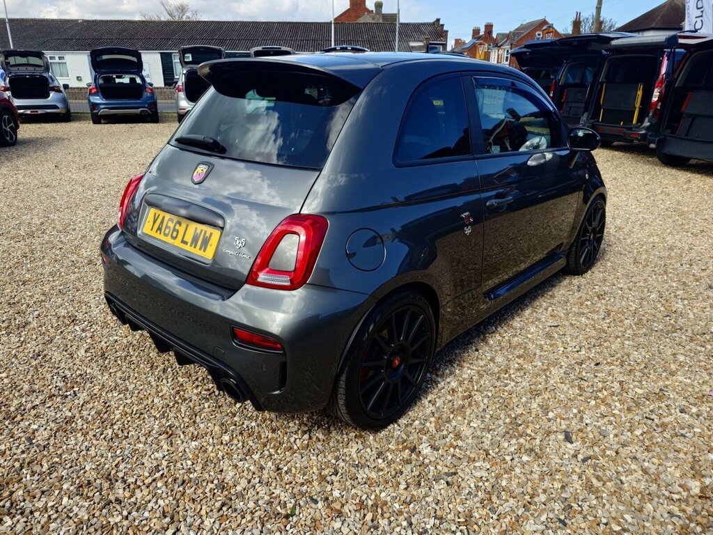 Abarth 595 1.4 T-jet Competizione Euro 6 YA66LWW Grey #6