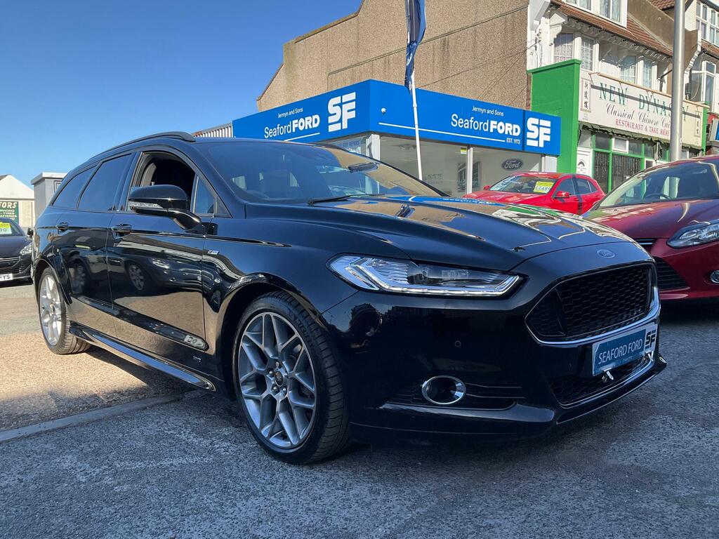 Ford Mondeo 2.0 Tdci St-line X Estate Powershift Aw Black