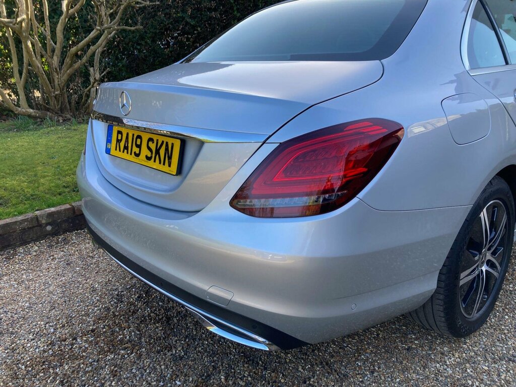 Mercedes-Benz C Class 1.5 C200 Mhev Eq Boost Sport Premium G-tronic E RA19SKN Silver #6