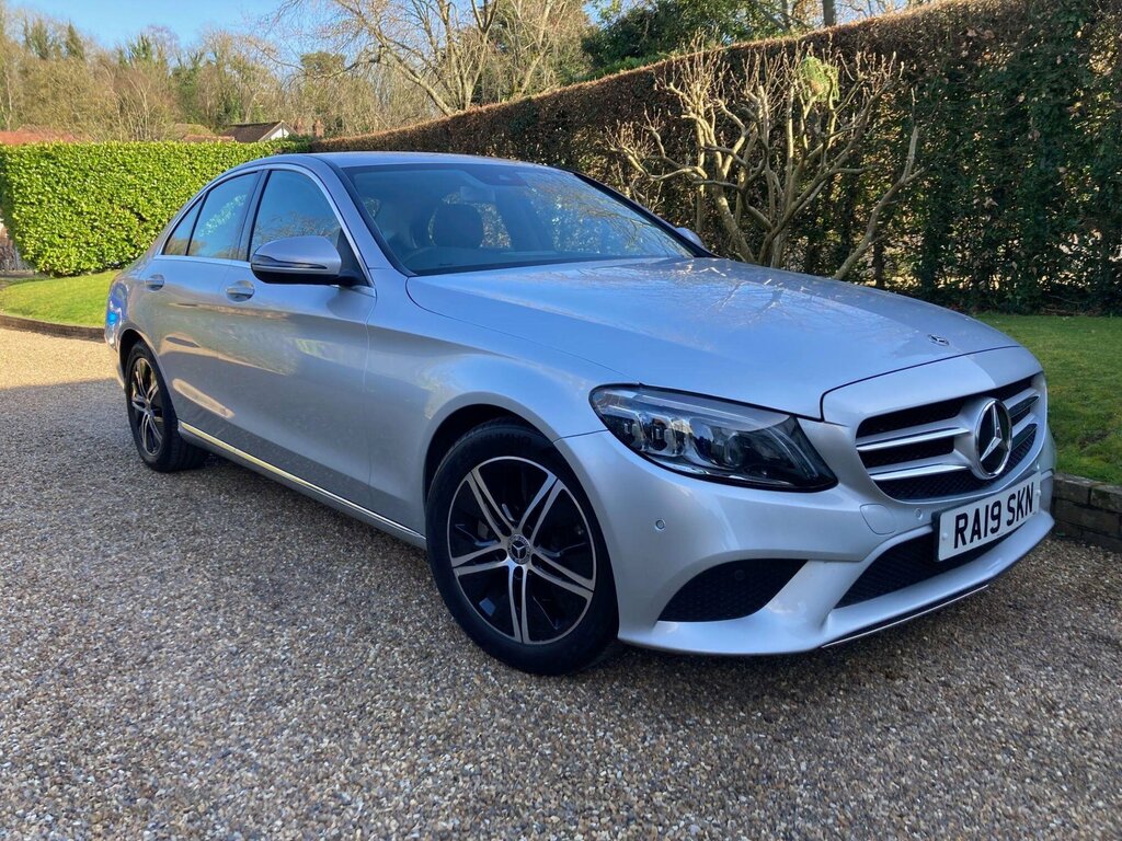 Mercedes-Benz C Class 1.5 C200 Mhev Eq Boost Sport Premium G-tronic E RA19SKN Silver #2