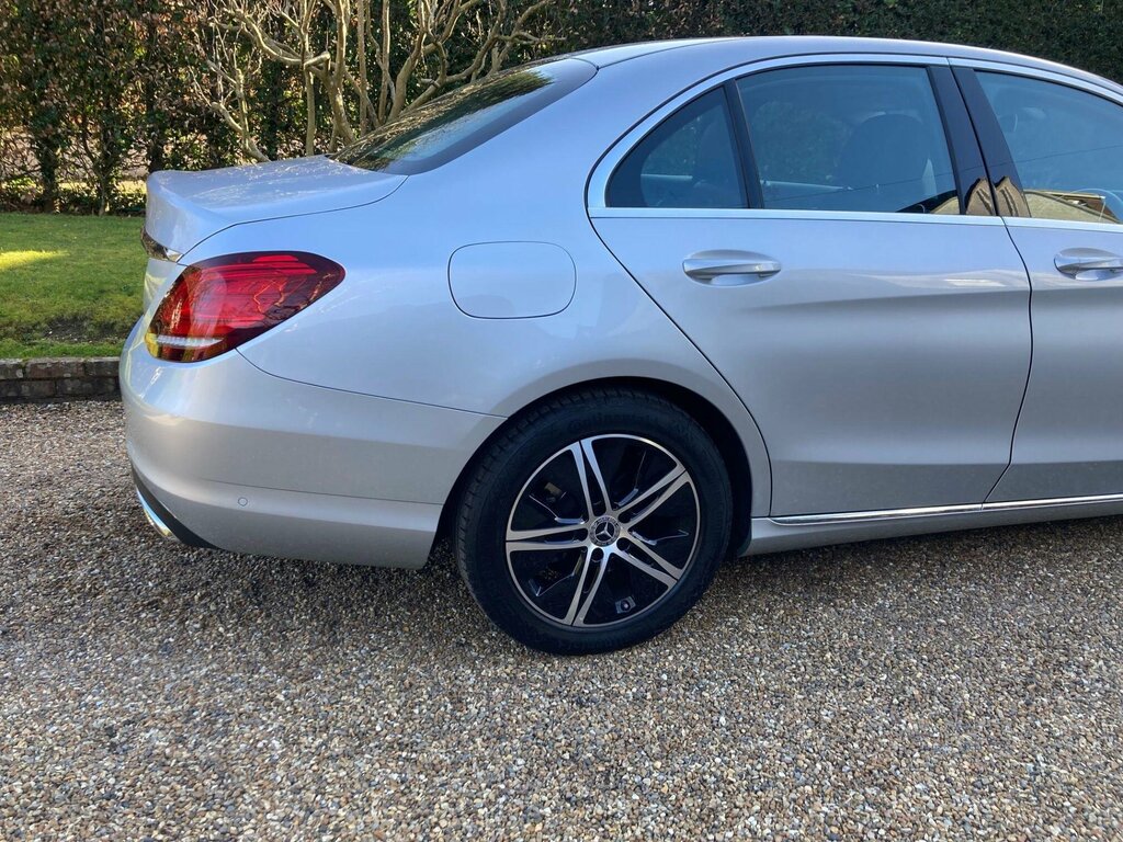 Mercedes-Benz C Class 1.5 C200 Mhev Eq Boost Sport Premium G-tronic E RA19SKN Silver #4