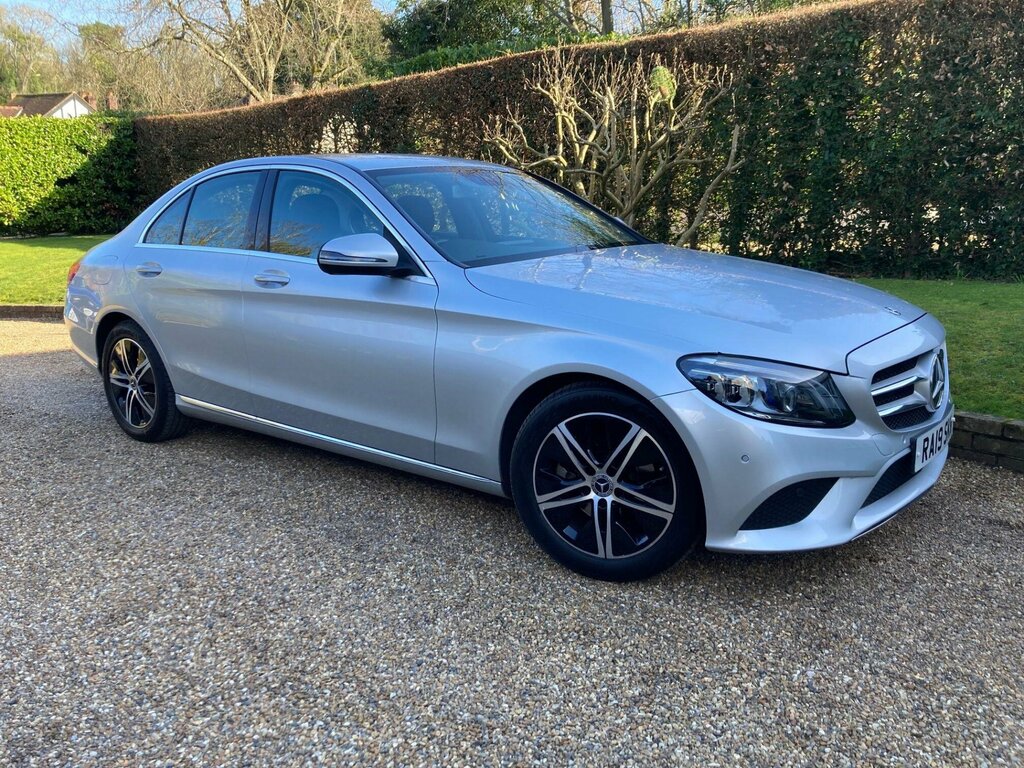 Mercedes-Benz C Class 1.5 C200 Mhev Eq Boost Sport Premium G-tronic E RA19SKN Silver #3