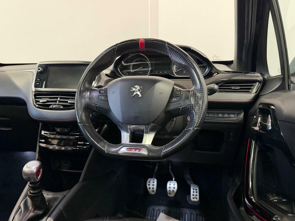 Peugeot 208 1.6 Thp Gti Prestige Euro 6 S S EGZ1075 Black #6