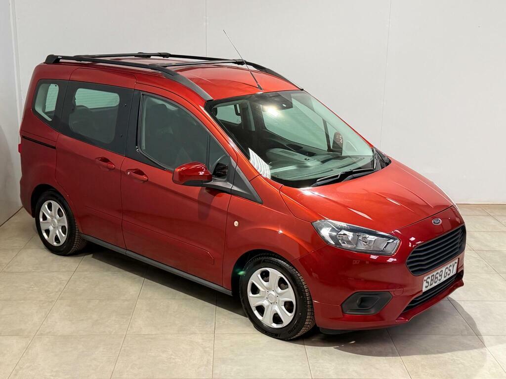 Ford Tourneo Courier 1.5 Tdci Zetec Euro 6 Red #6