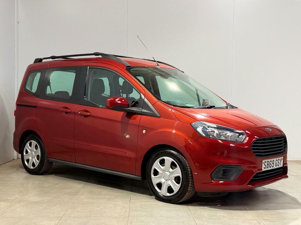 Ford Tourneo Courier 1.5 Tdci Zetec Euro 6 Red #5