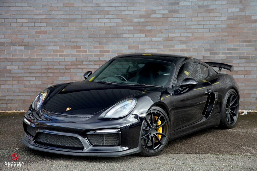 Porsche Cayman 3.8 981 Gt4 Black #4