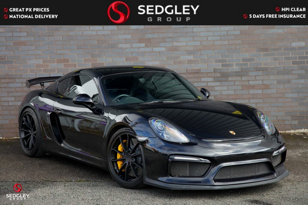 Porsche Cayman 3.8 981 Gt4 Black