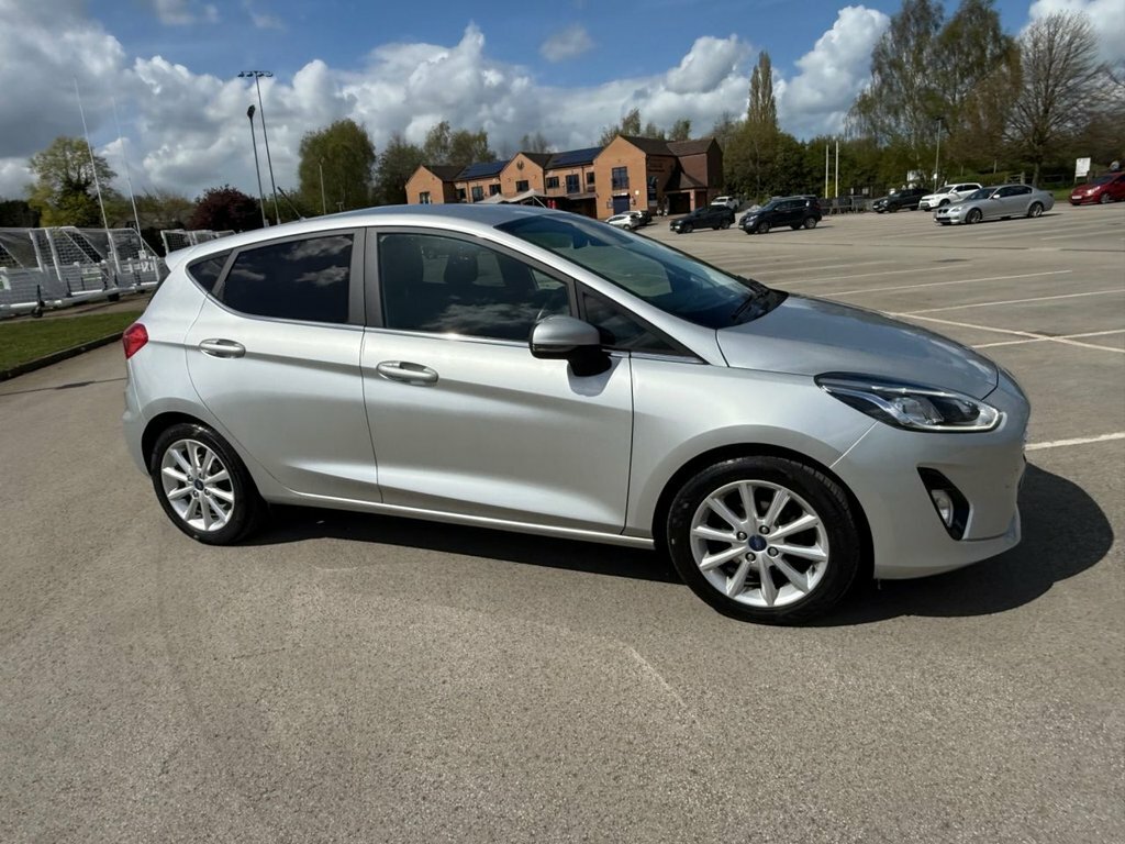 Ford Fiesta 1L Titanium YR67EYY Silver #4