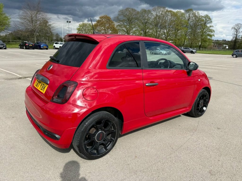 Fiat 500 1.2L S FG67YBK Red #6