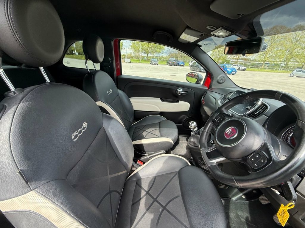 Fiat 500 1.2L S FG67YBK Red #3